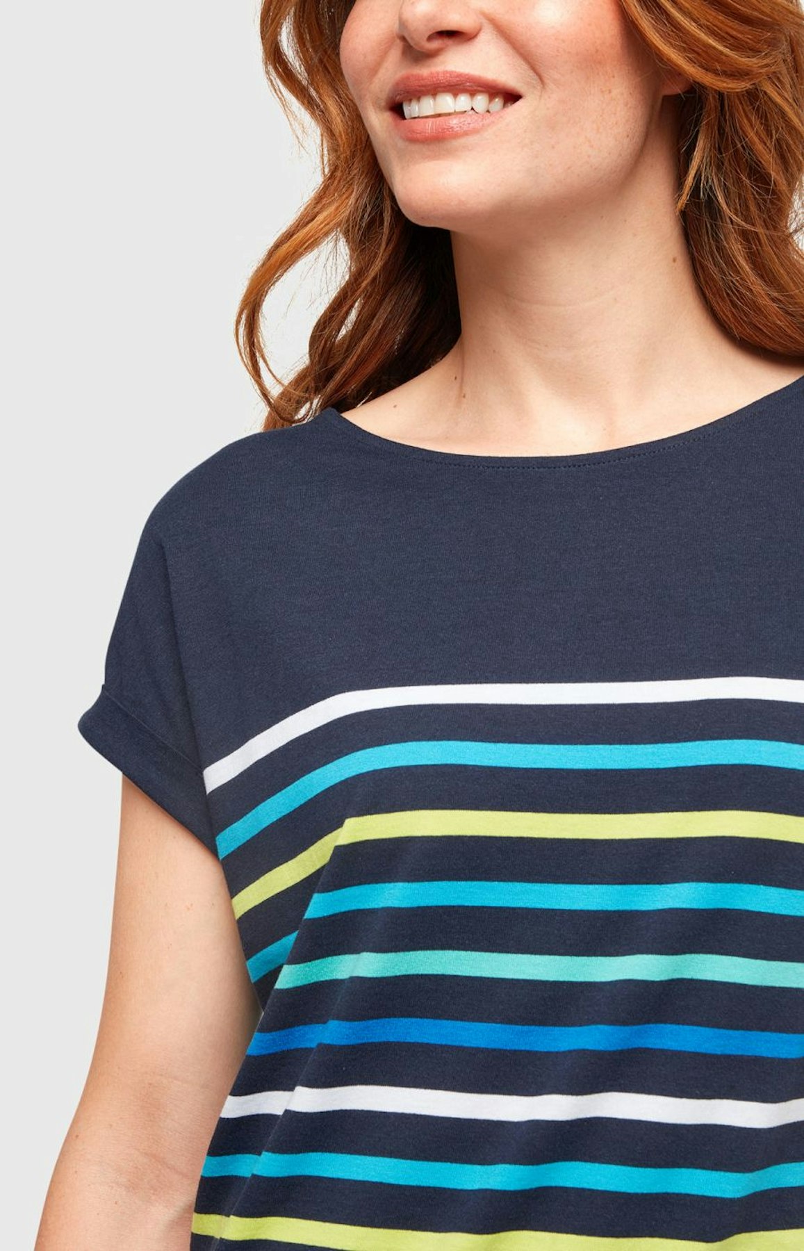 T-Shirt mit Streifenmuster