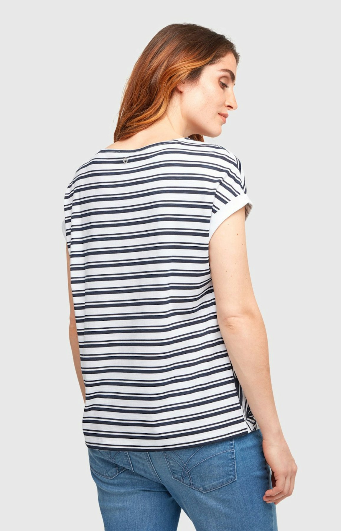 T-Shirt mit Muster-Mix