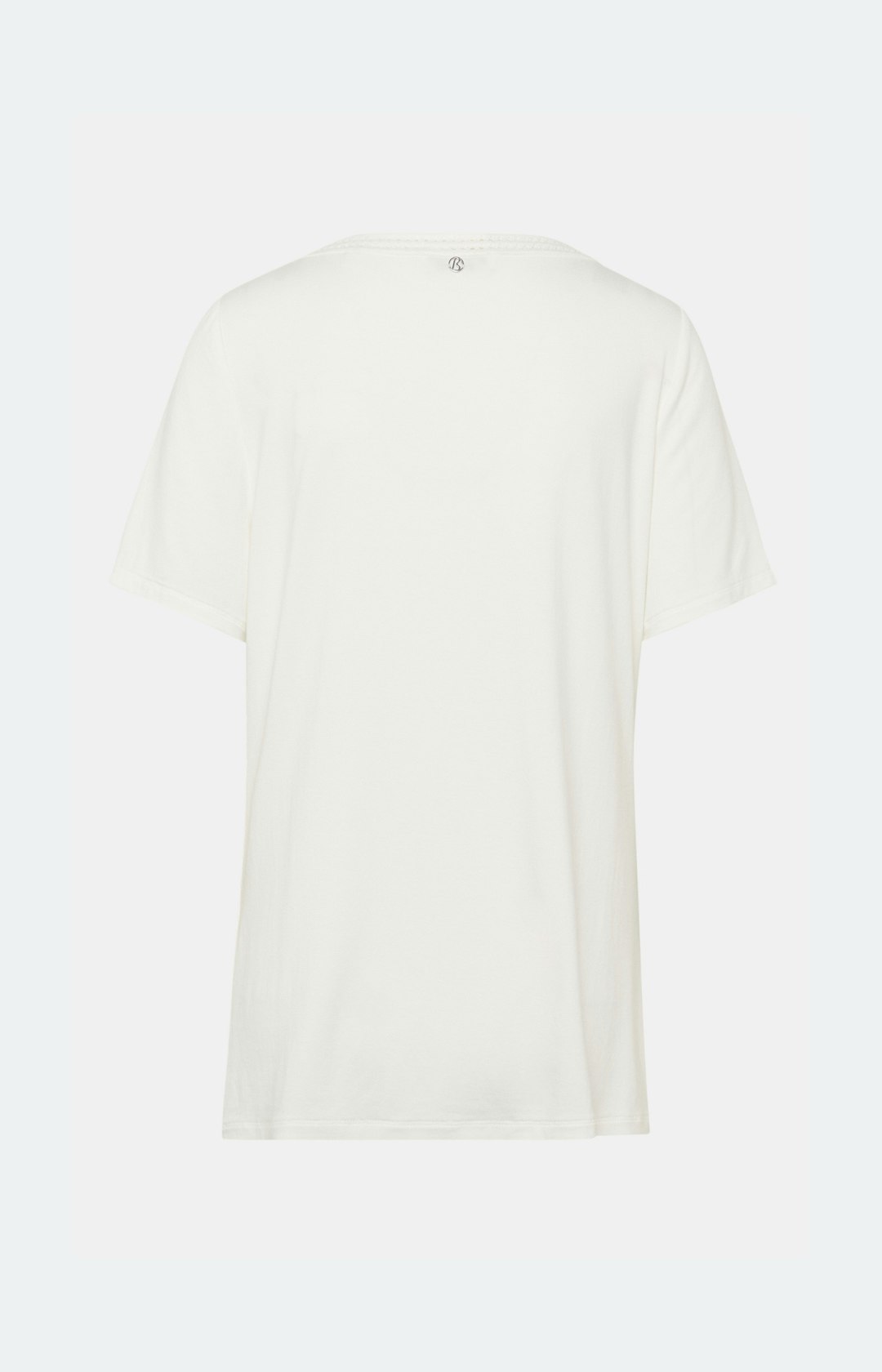 T-Shirt mit U-Boot-Ausschnitt