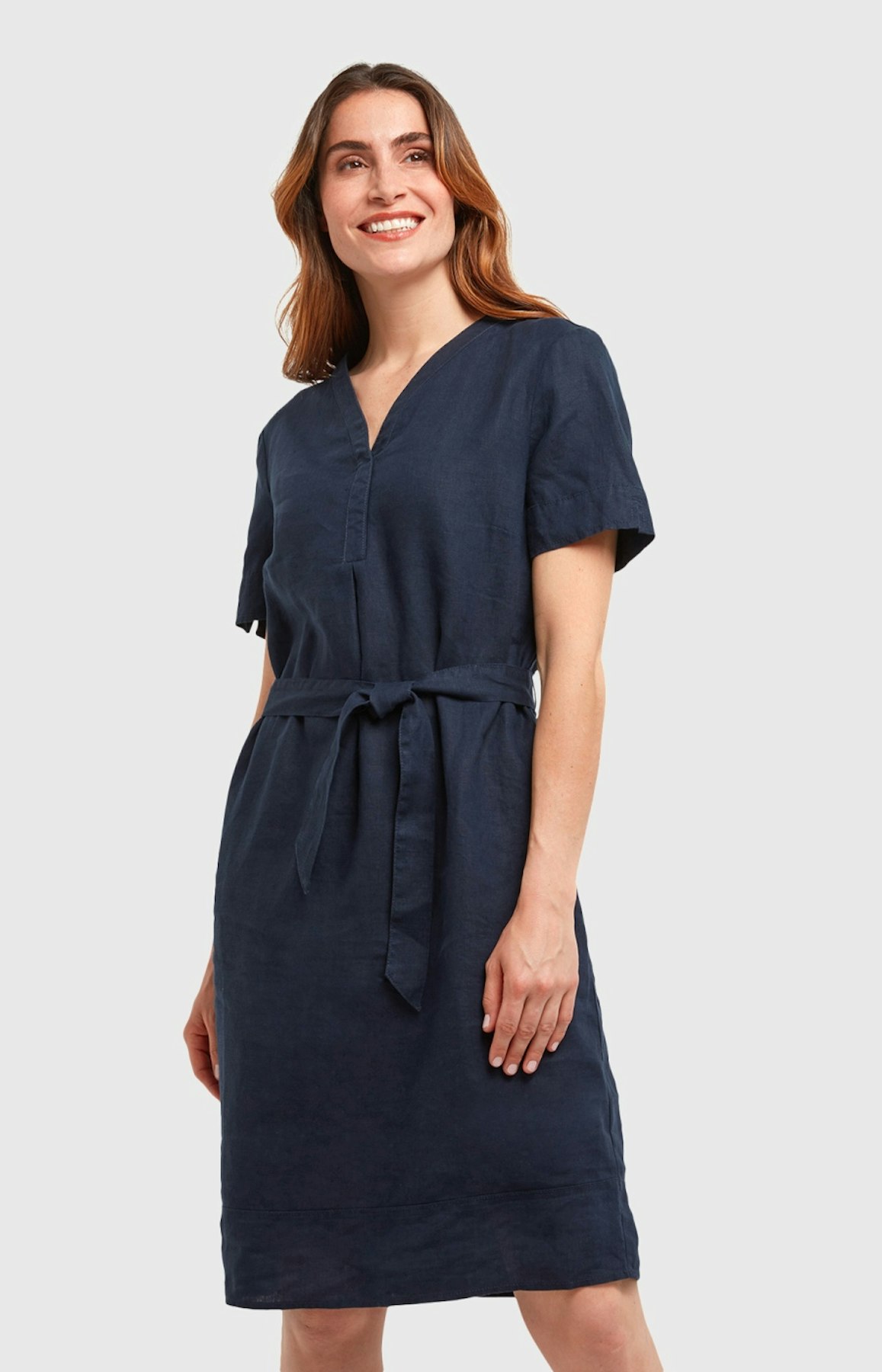 Minikleid mit Taillengürtel