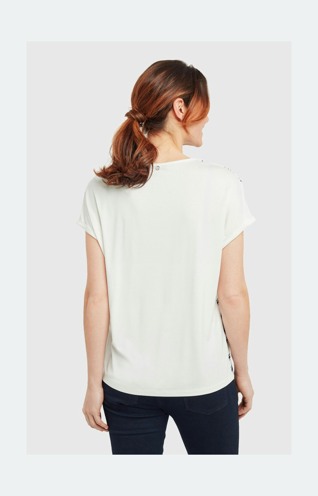 T-Shirt mit Muster-Mix