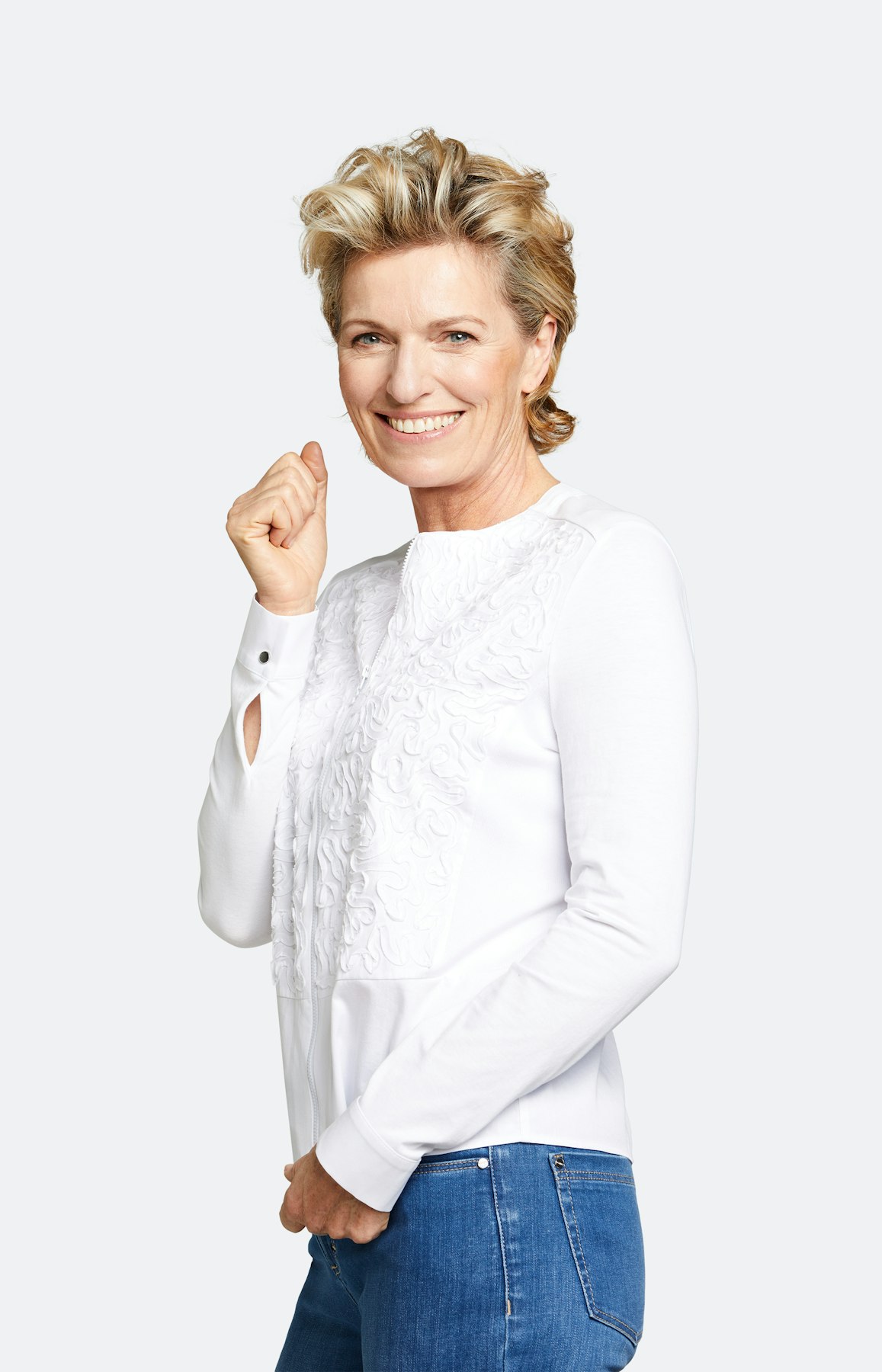 Bluse mit langem Arm