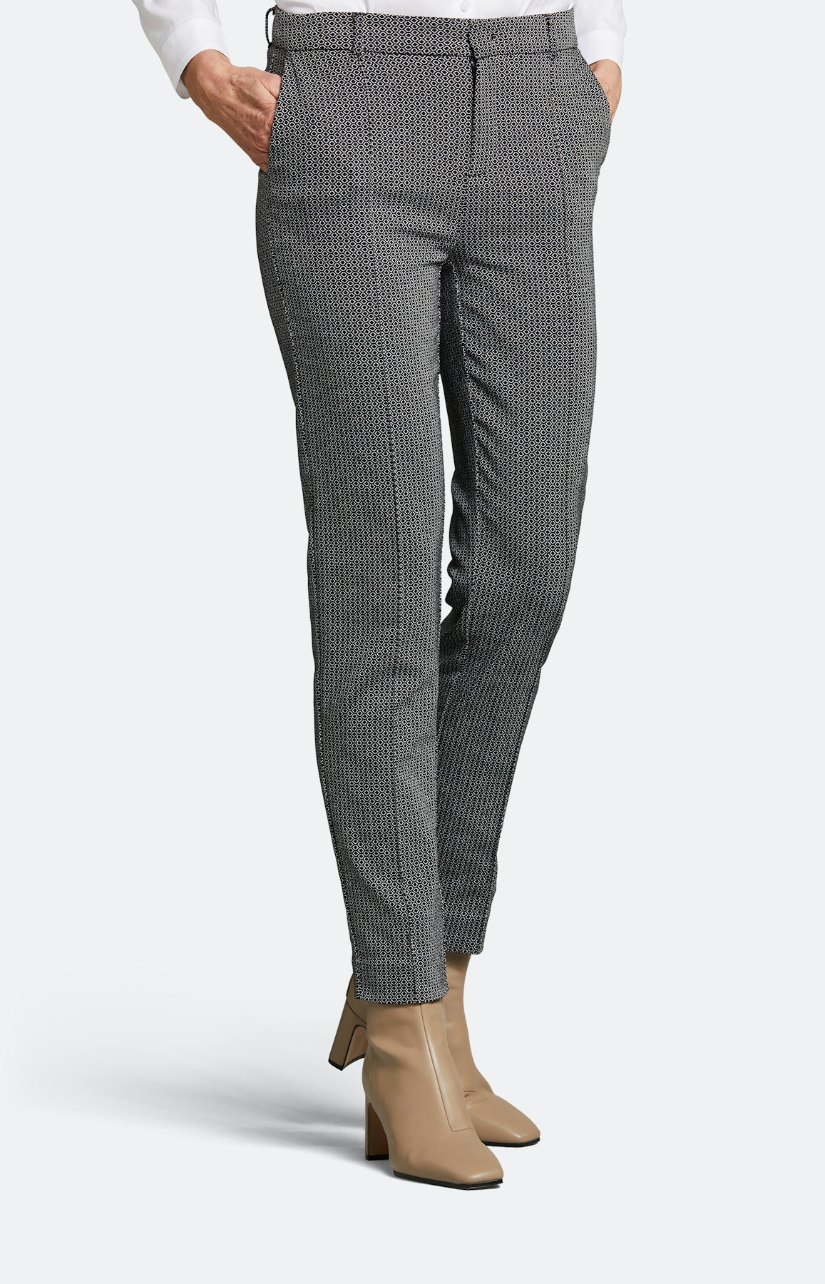 Hose mit schmalem Bein