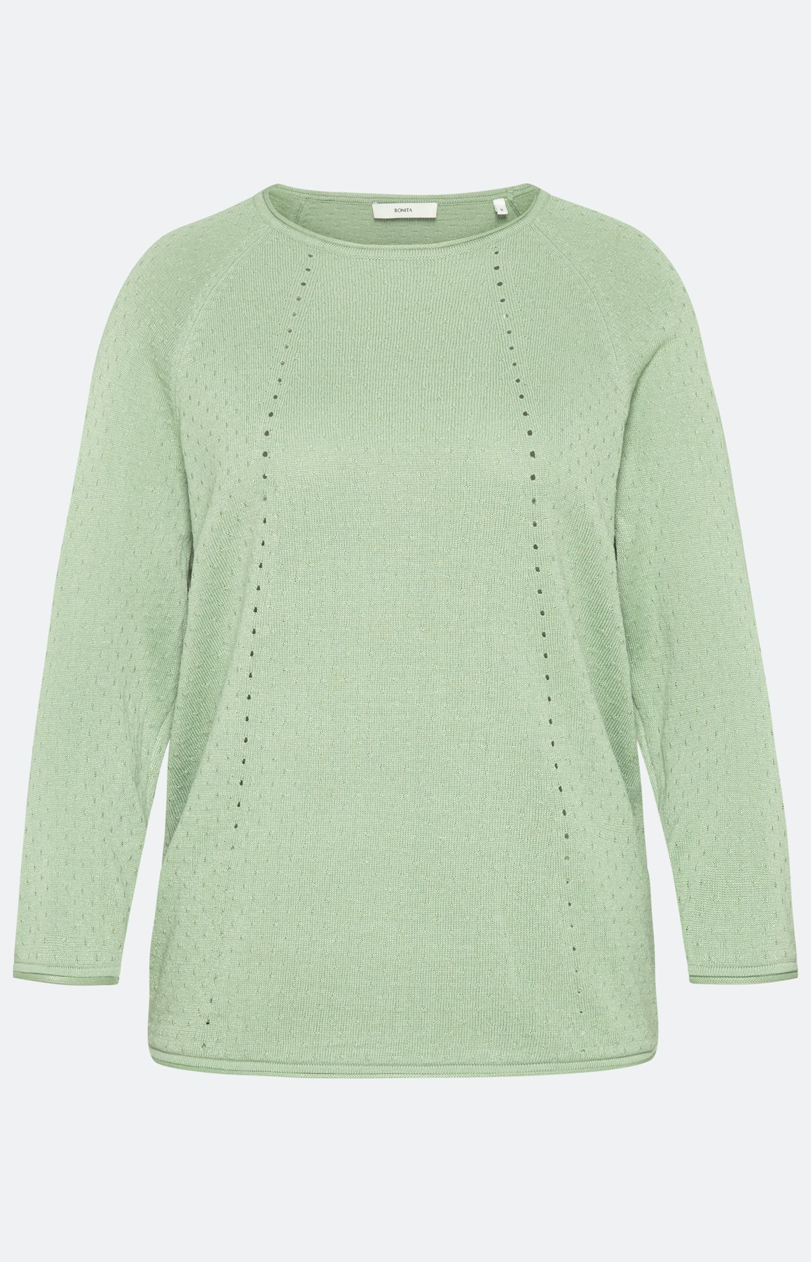 Strickpullover mit 3/4 Ärmel