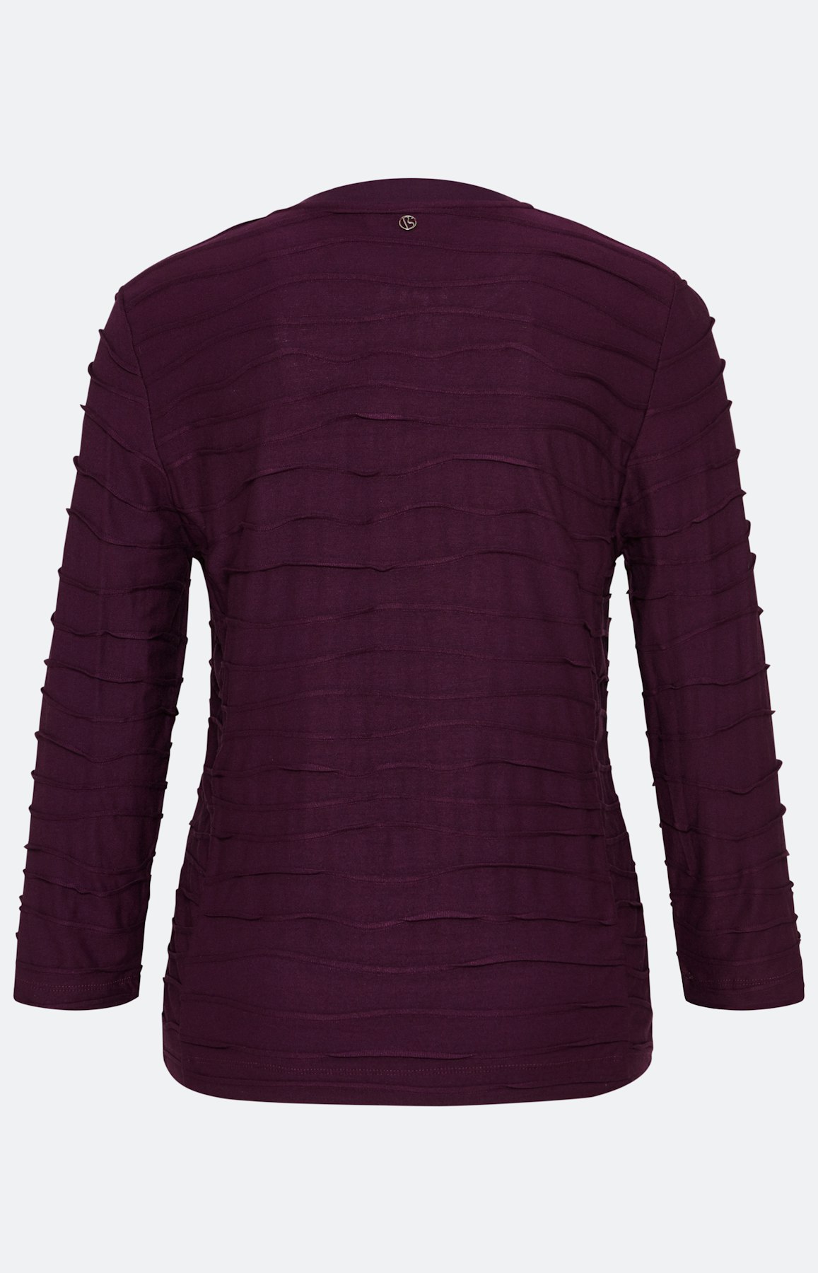 Sweatjacke mit 3/4 Ärmel