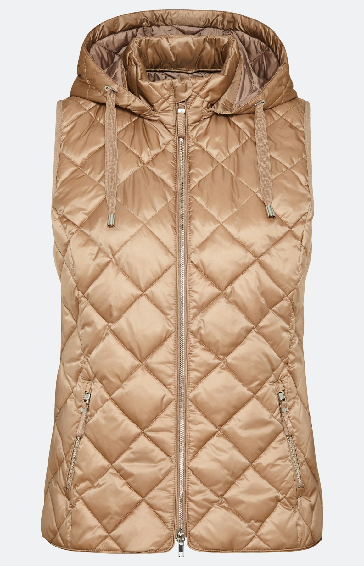 Stepp-Weste mit Kapuze