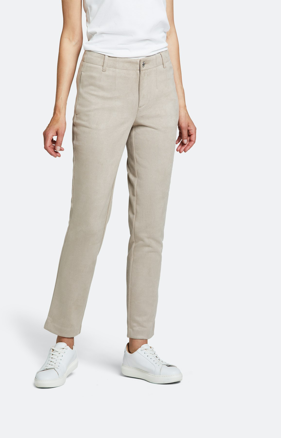 Hose mit schmalem Bein