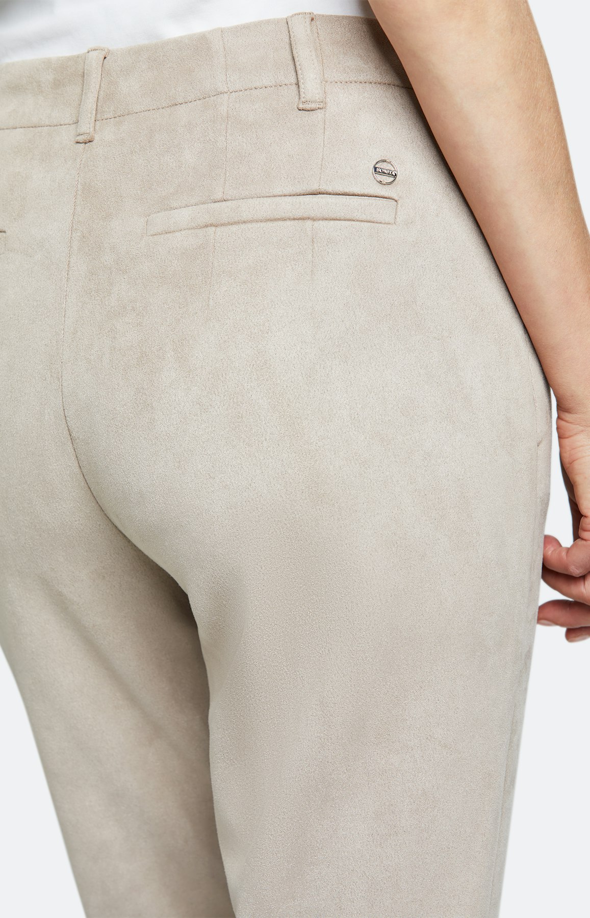 Hose mit schmalem Bein