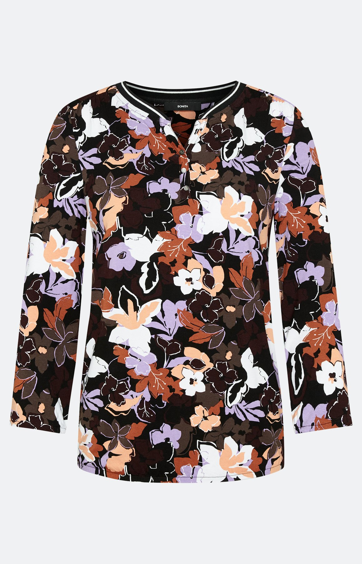 Shirt mit 3/4 Ärmel