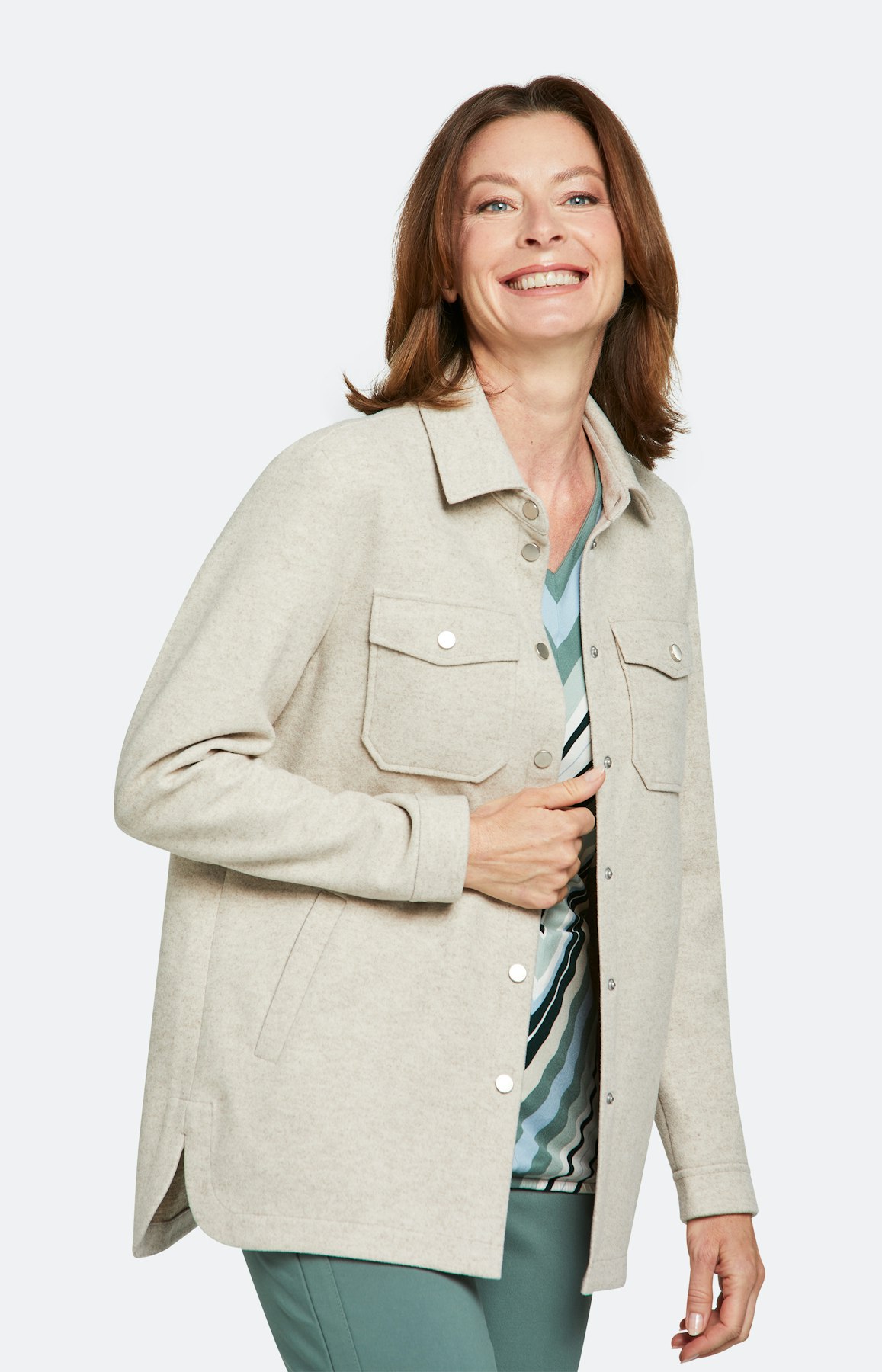 Blazer mit Brusttaschen