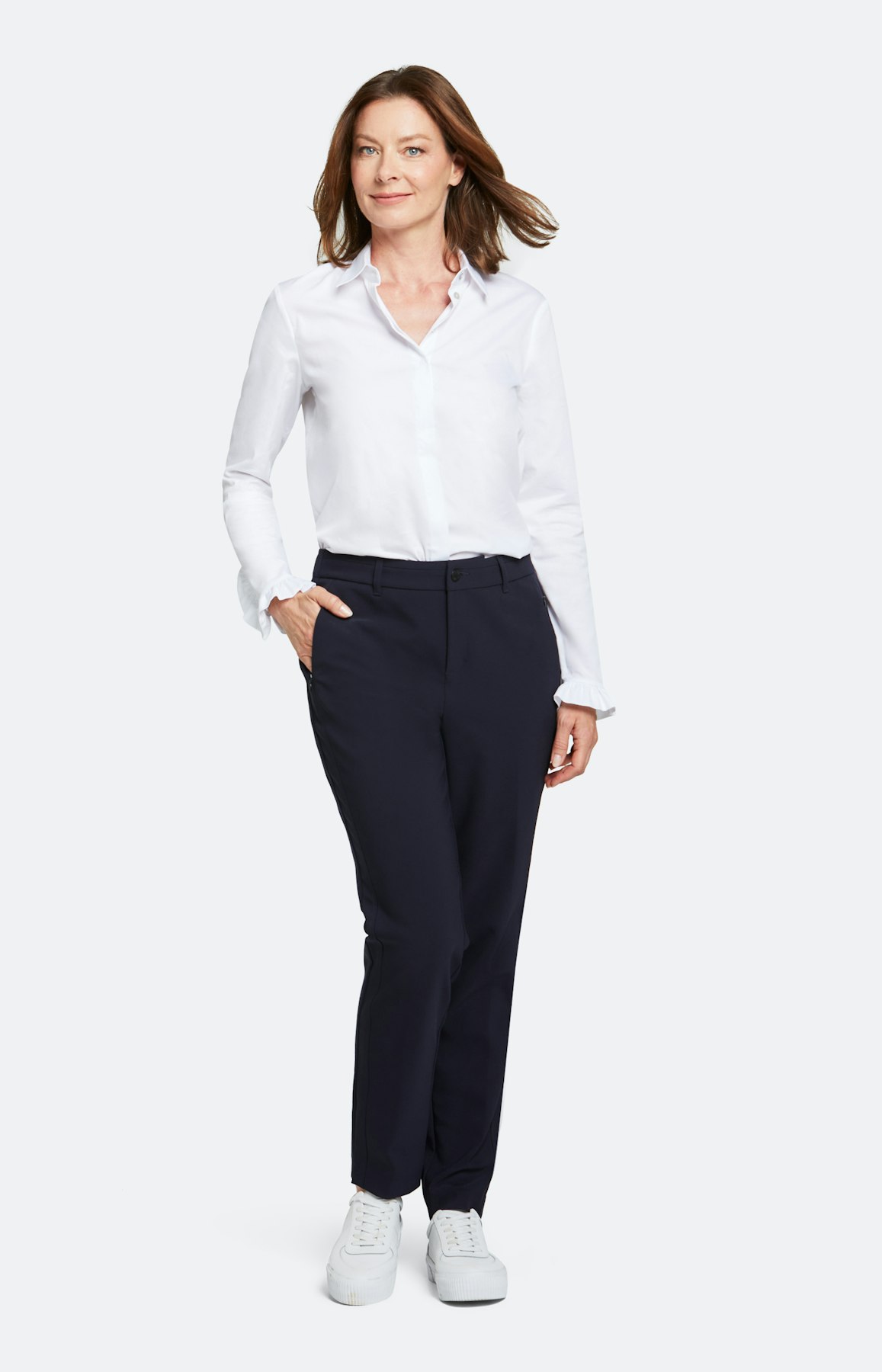 Bluse mit langem Arm