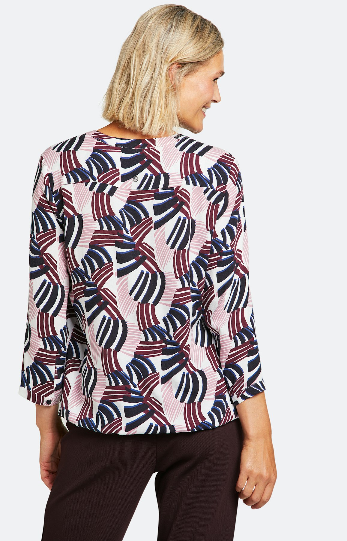 Bluse mit 3/4 Ärmel
