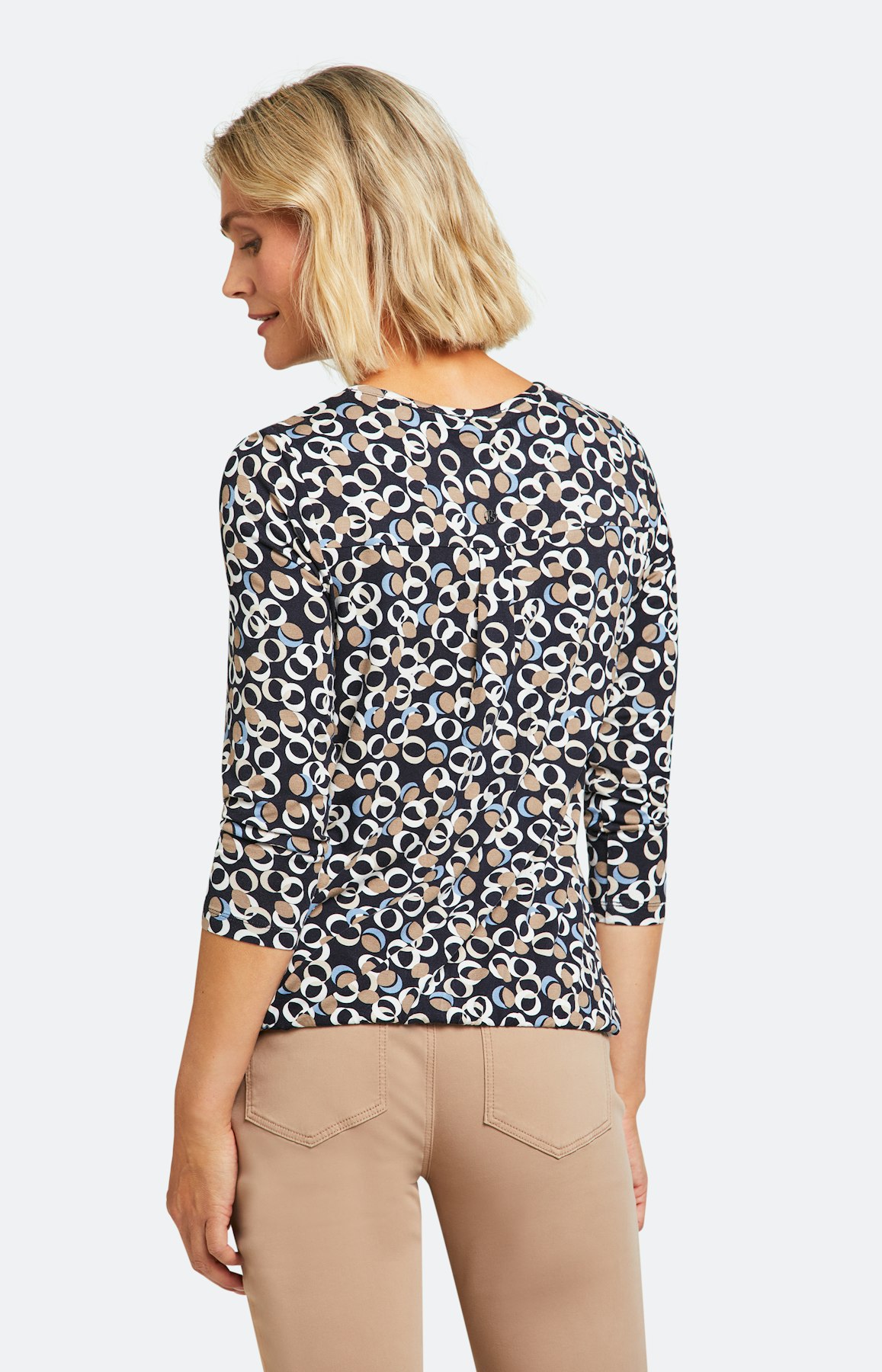 Shirt mit 3/4 Ärmel