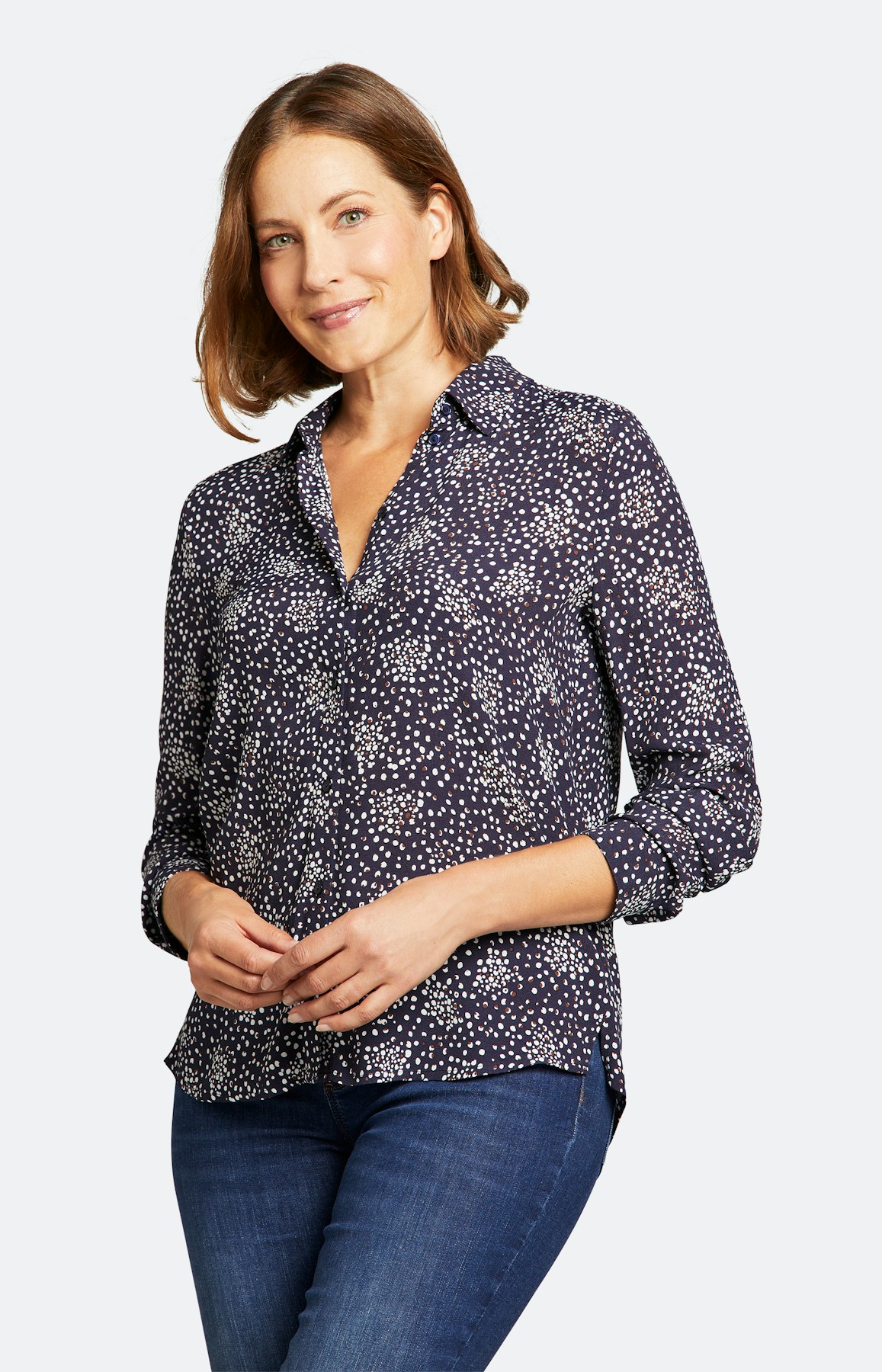 Bluse mit langem Arm