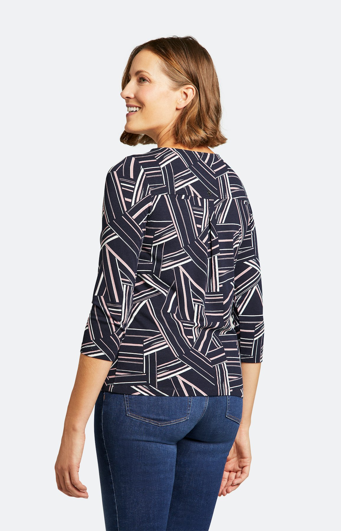 Shirt mit 3/4 Ärmel