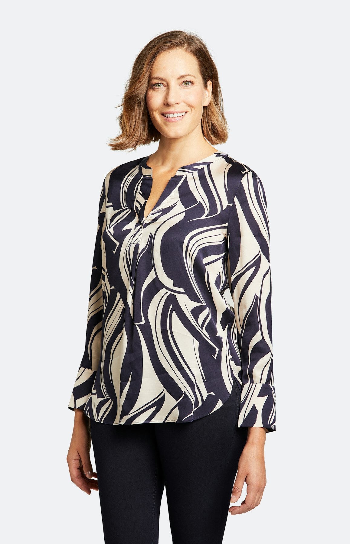 Bluse mit langem Arm