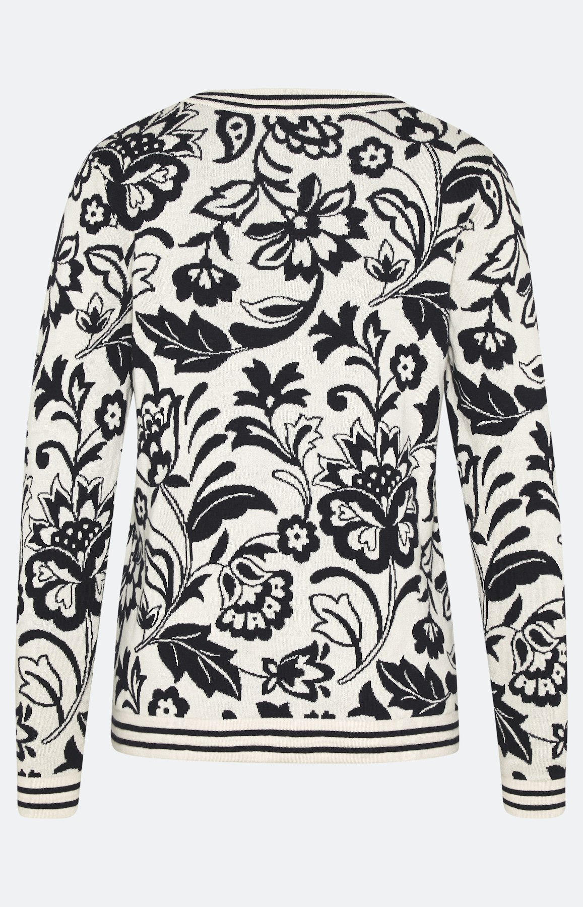 Strickpullover mit langem Arm