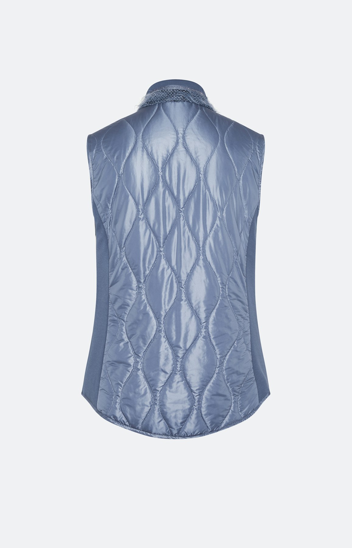 Stepp-Weste mit Stehkragen