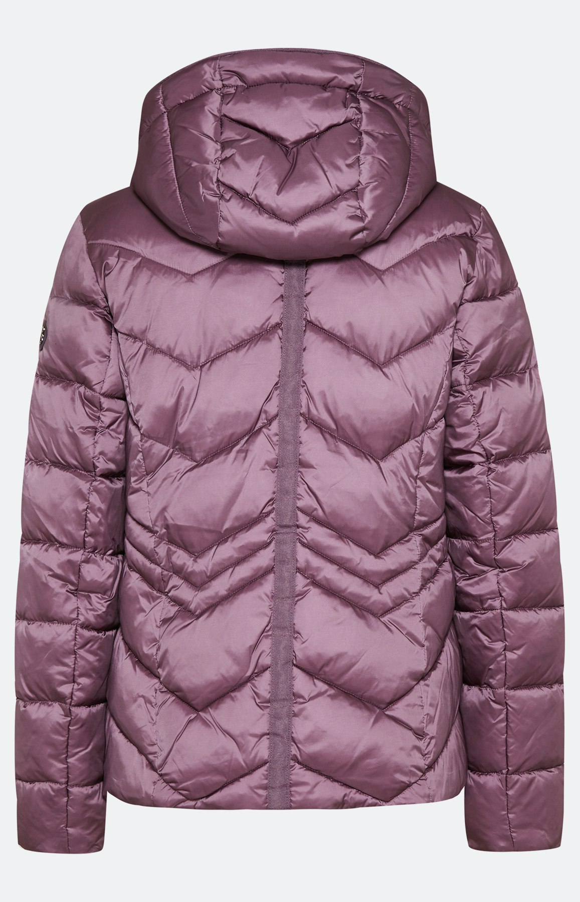 Stepp-Jacke mit Kapuze