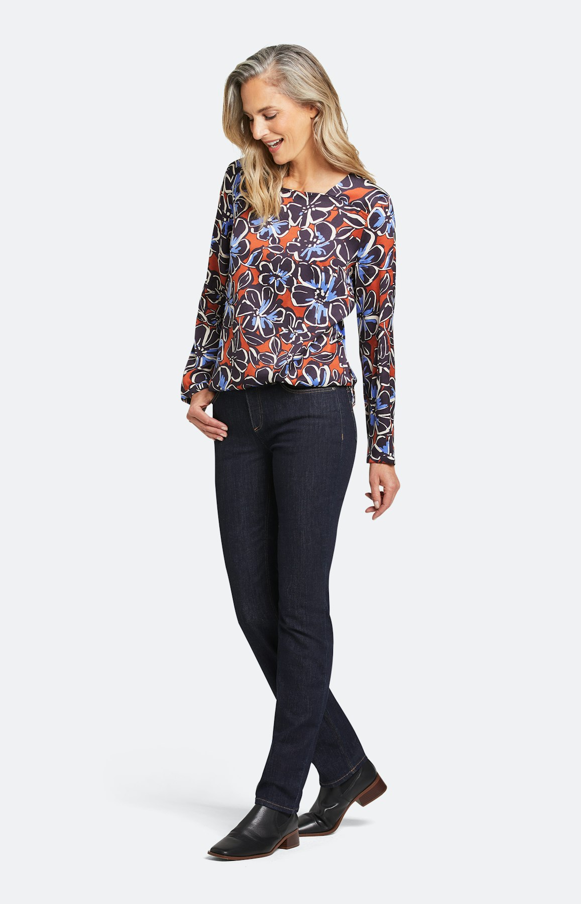 Bluse mit langem Arm