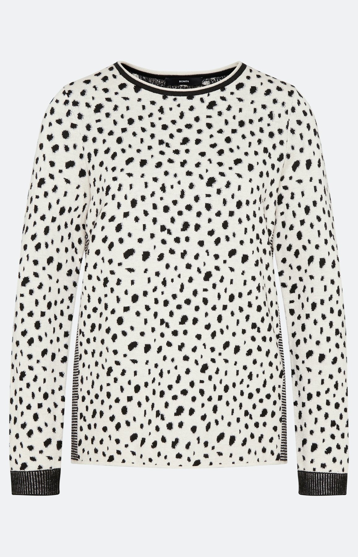 Strickpullover mit langem Arm