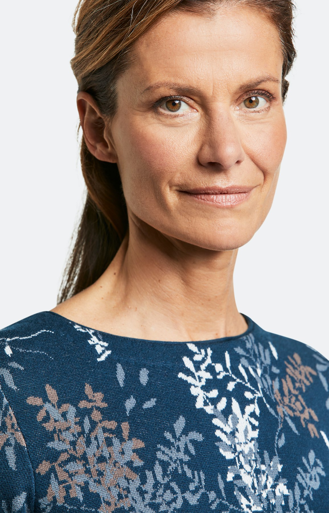 Strickpullover mit langem Arm