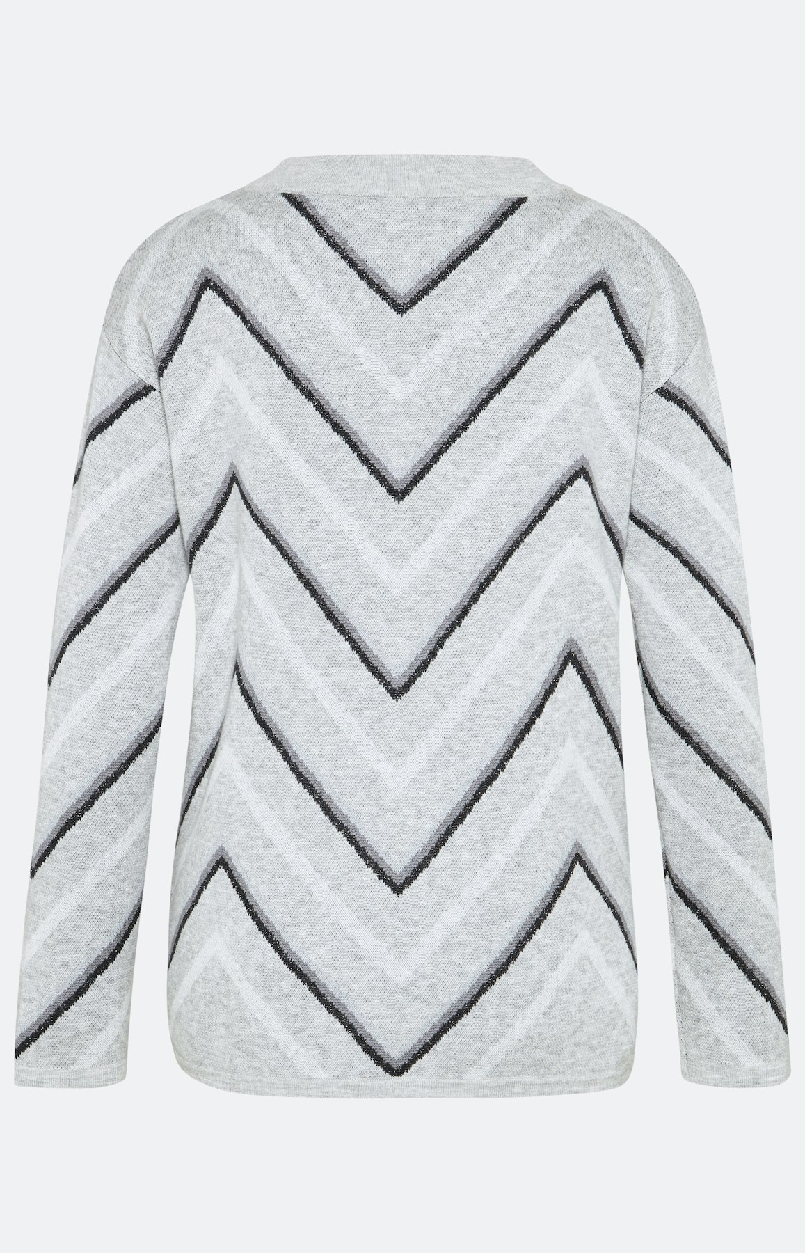 Strickpullover mit langem Arm