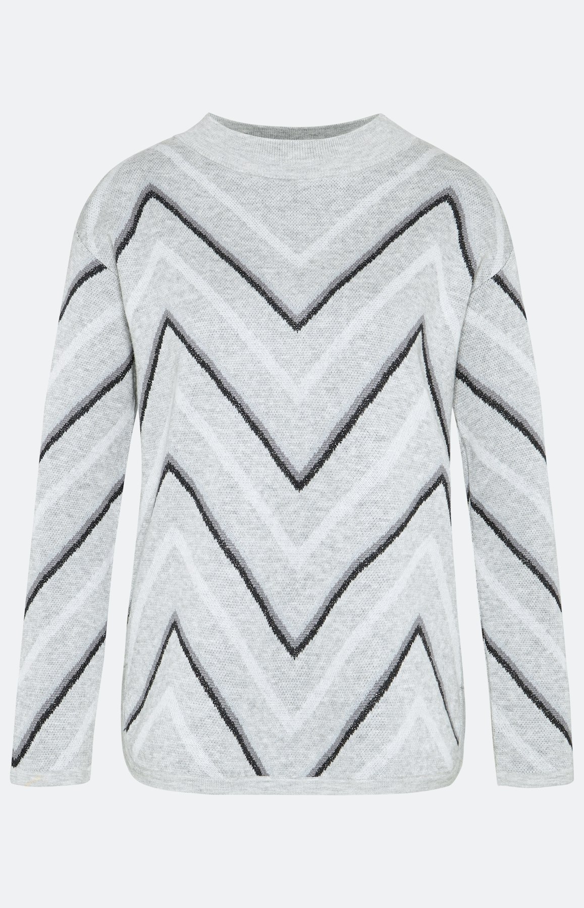 Strickpullover mit langem Arm