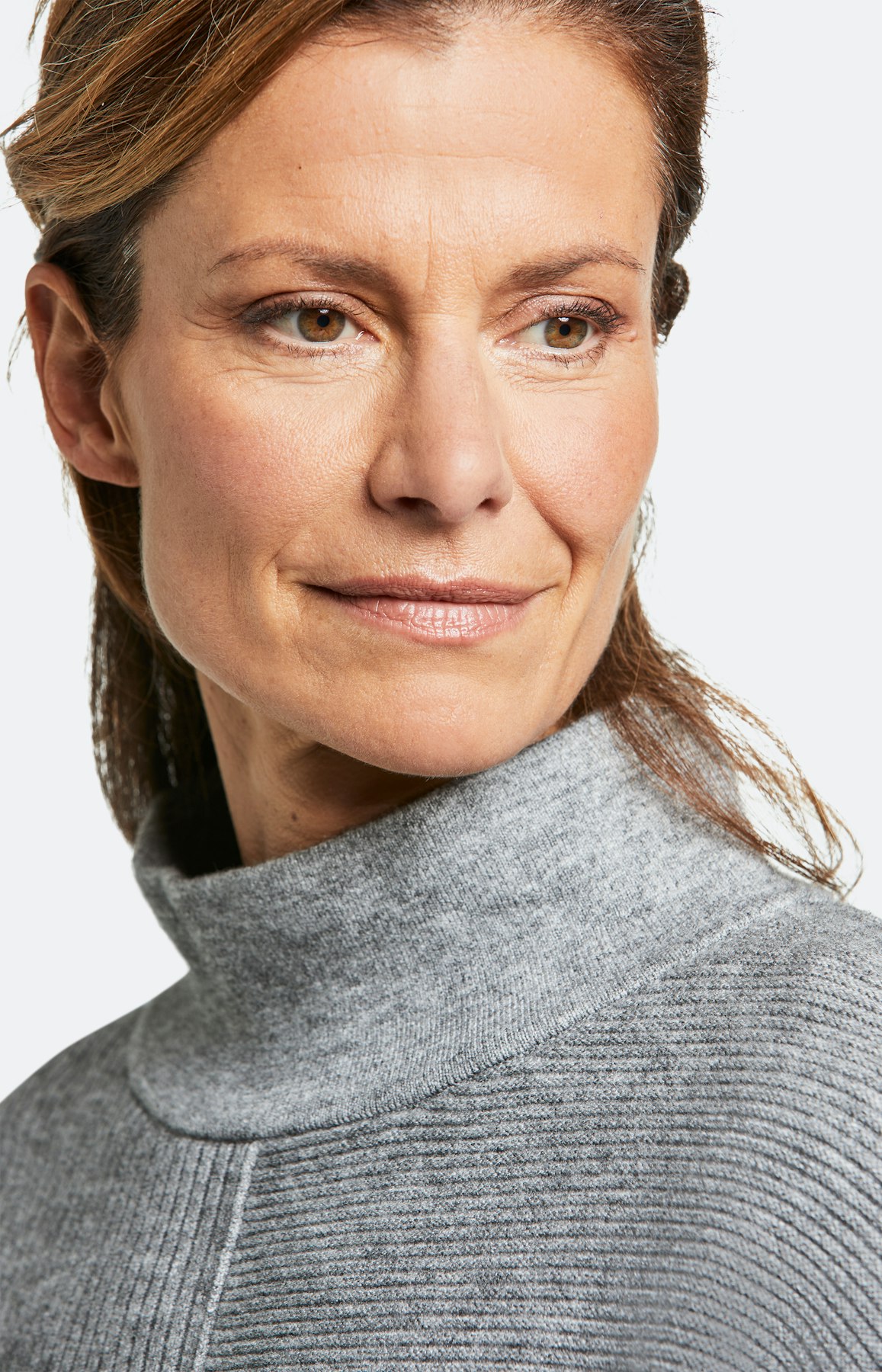 Strickpullover mit langem Arm