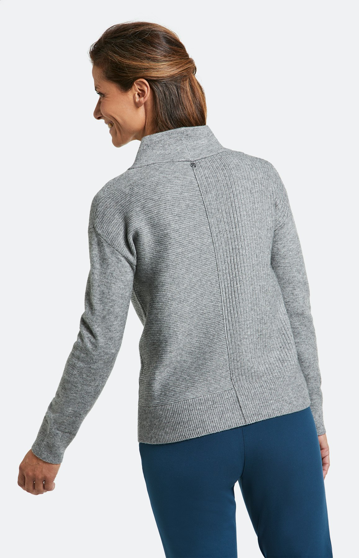 Strickpullover mit langem Arm