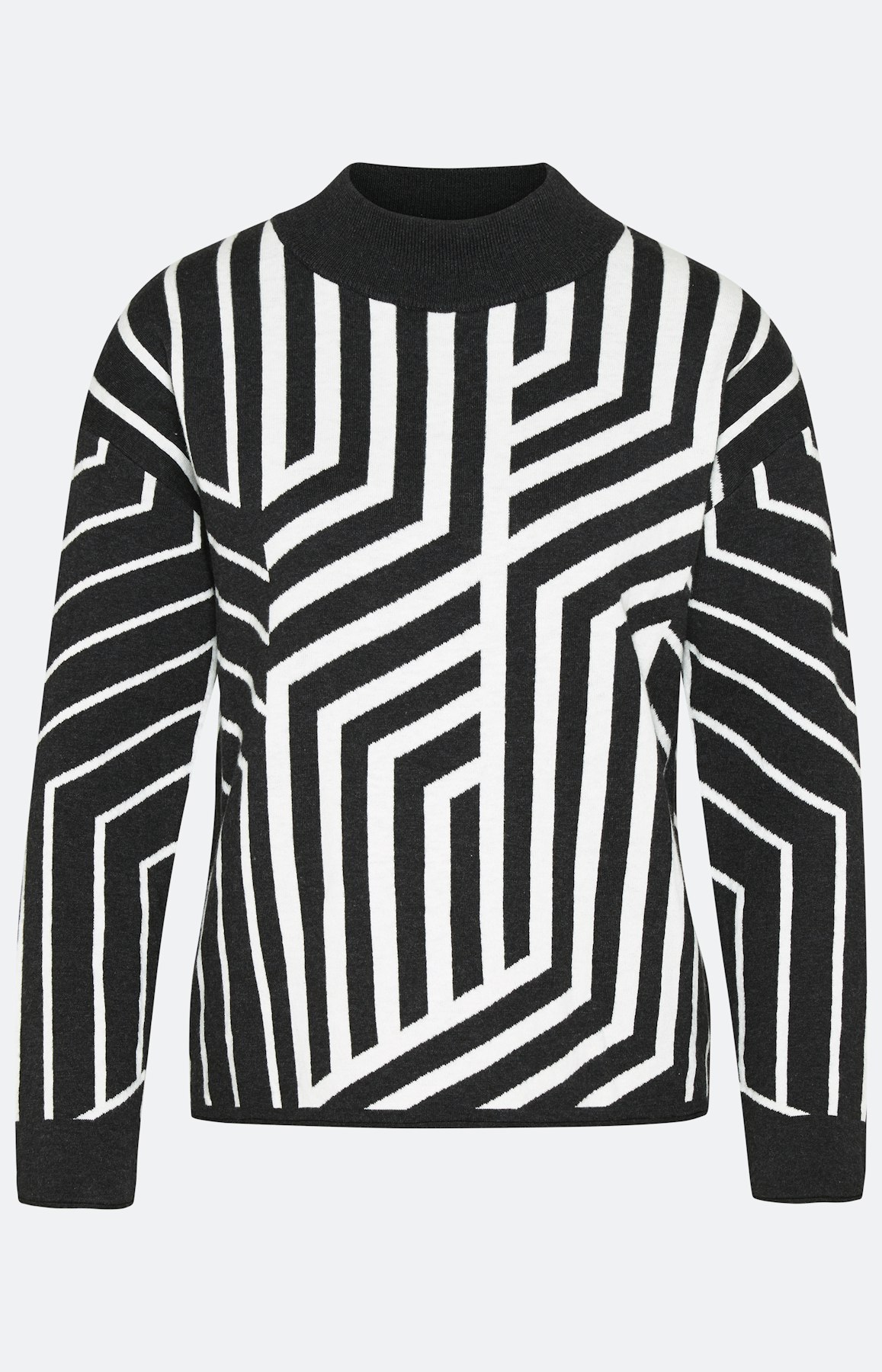 Strickpullover mit langem Arm