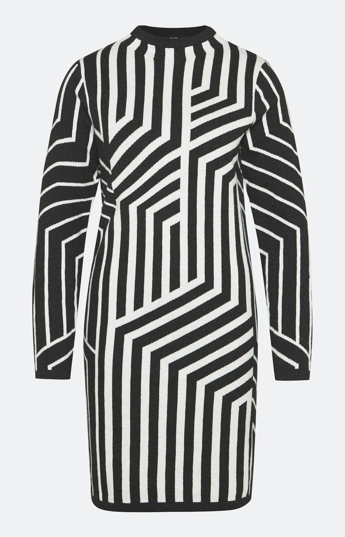 Strickkleid mit langem Arm