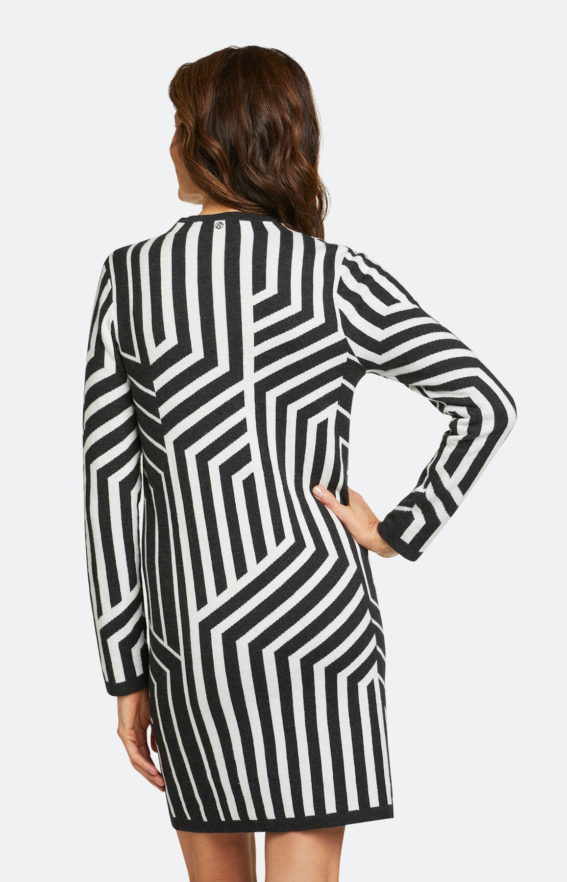 Strickkleid mit langem Arm