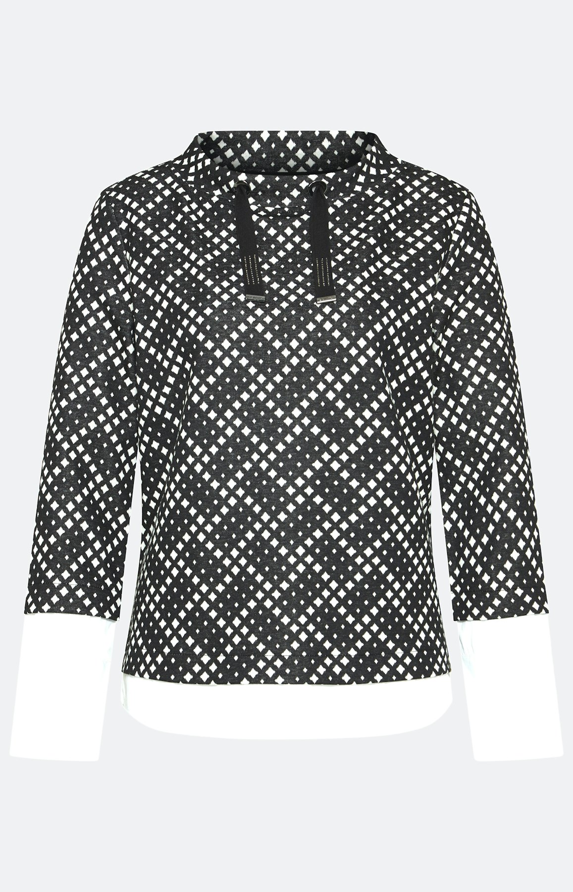 Sweatshirt mit 3/4 Ärmel