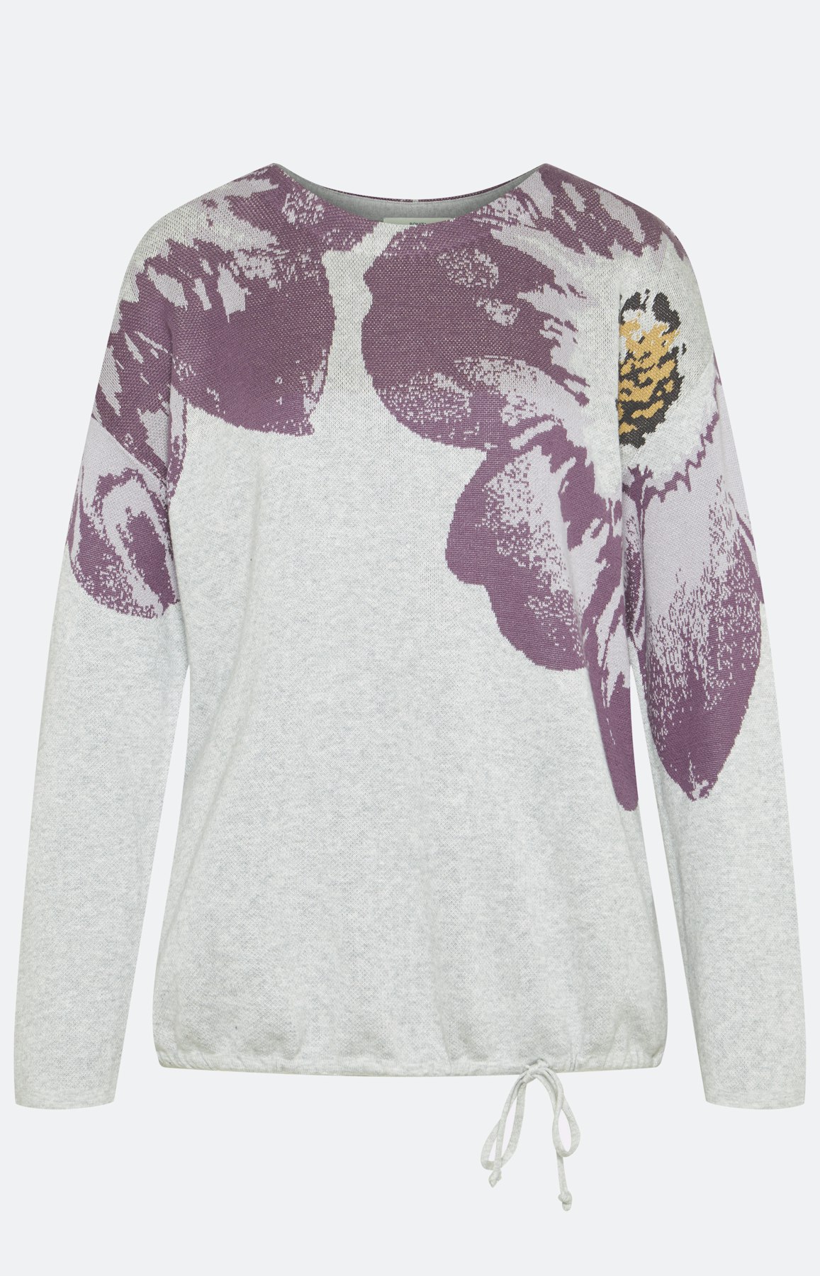 Strickpullover mit langem Arm