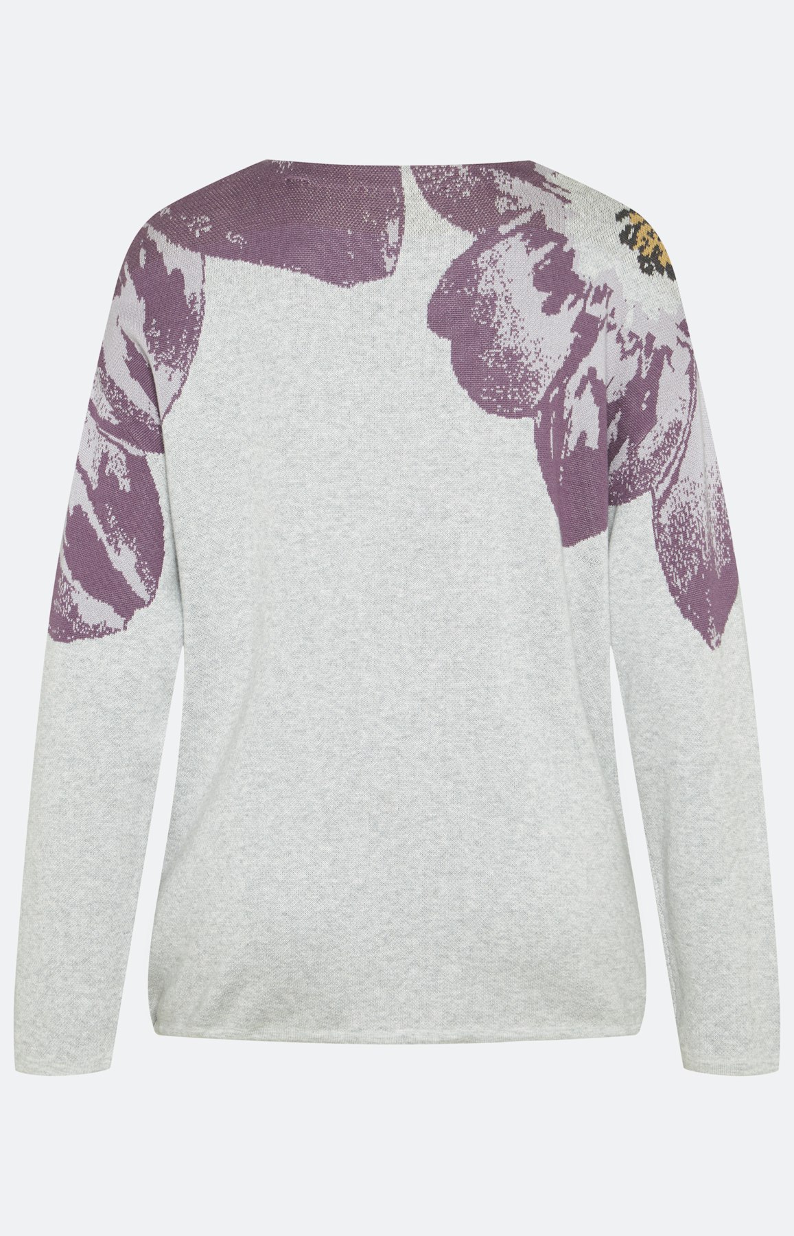 Strickpullover mit langem Arm