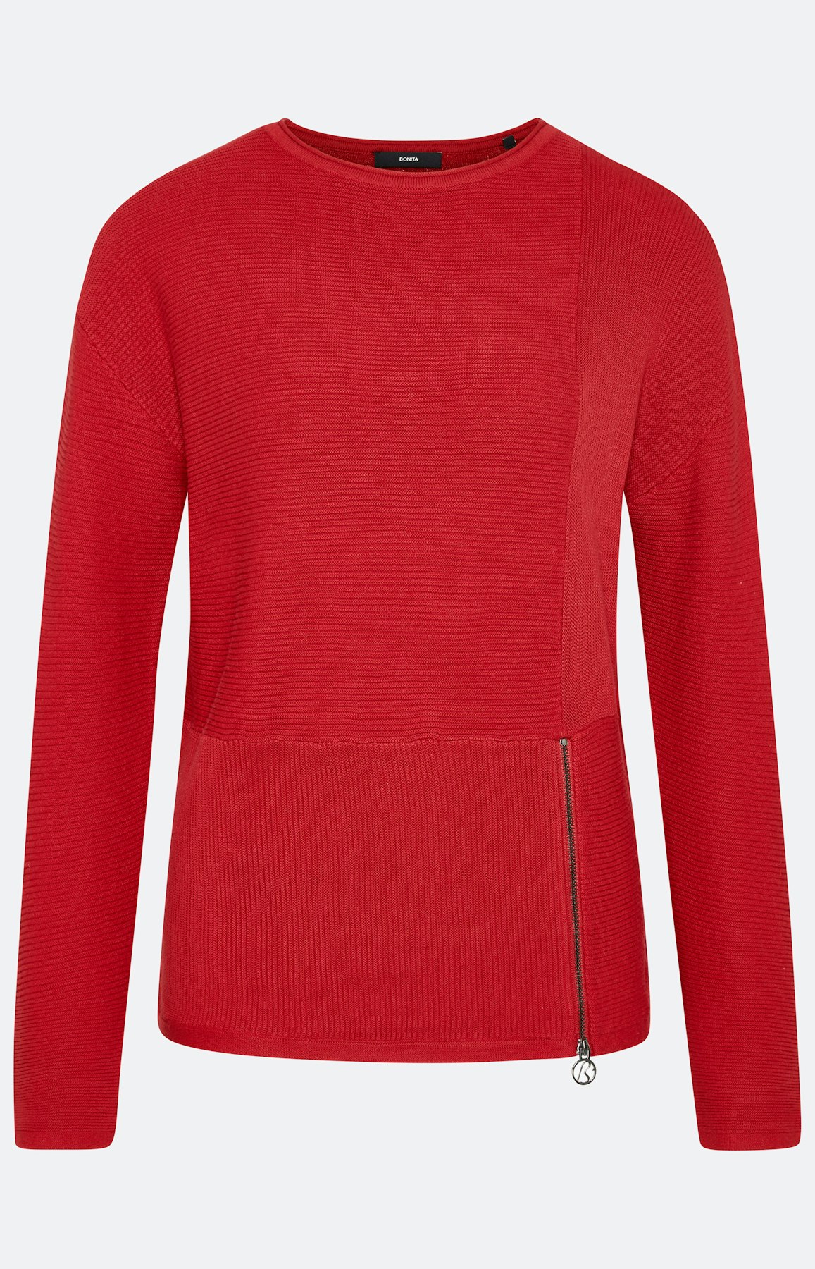 Strickpullover mit langem Arm