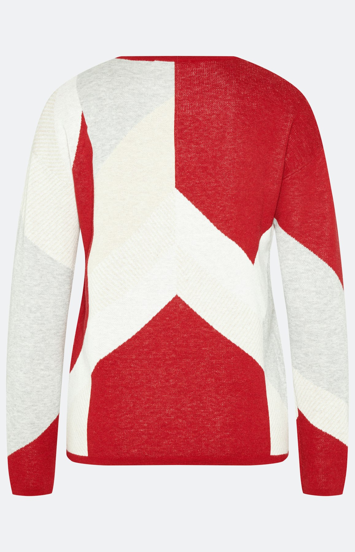 Strickpullover mit langem Arm