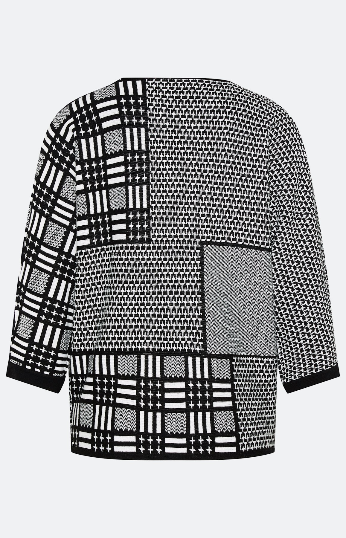 Strickpullover mit 3/4 Ärmel