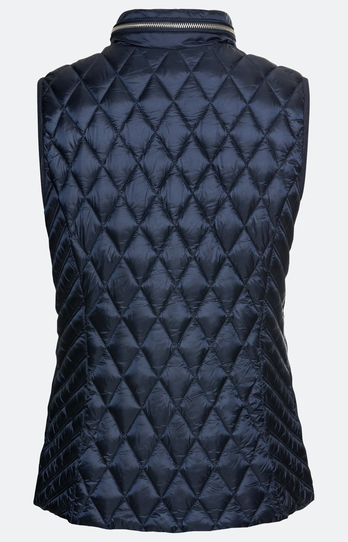 Steppweste mit Stehkragen
