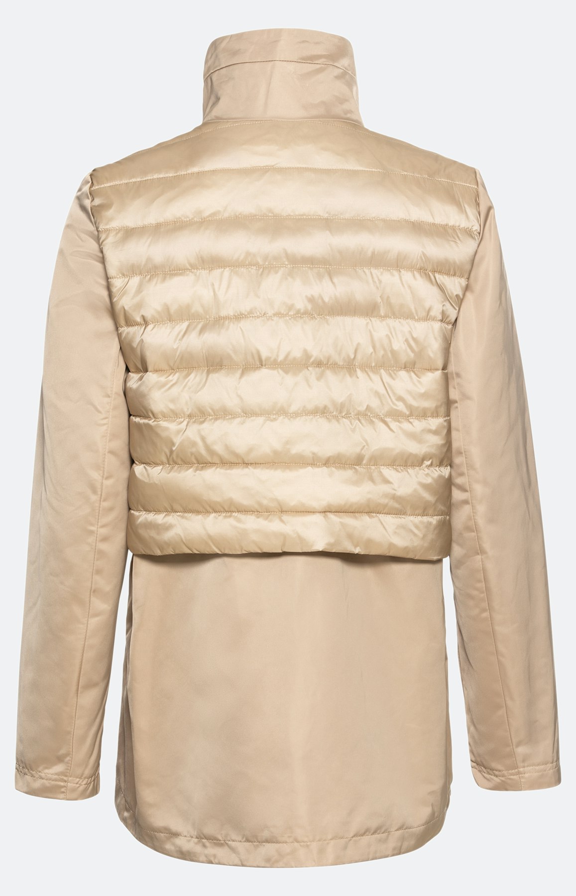 Gesteppte Jacke im Lagenlook