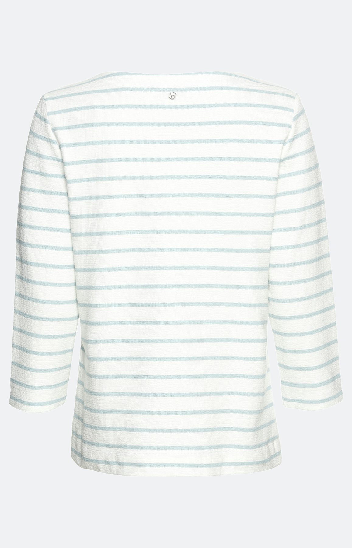 Sweatshirt mit 3/4-Ärmel und Knopfdetail