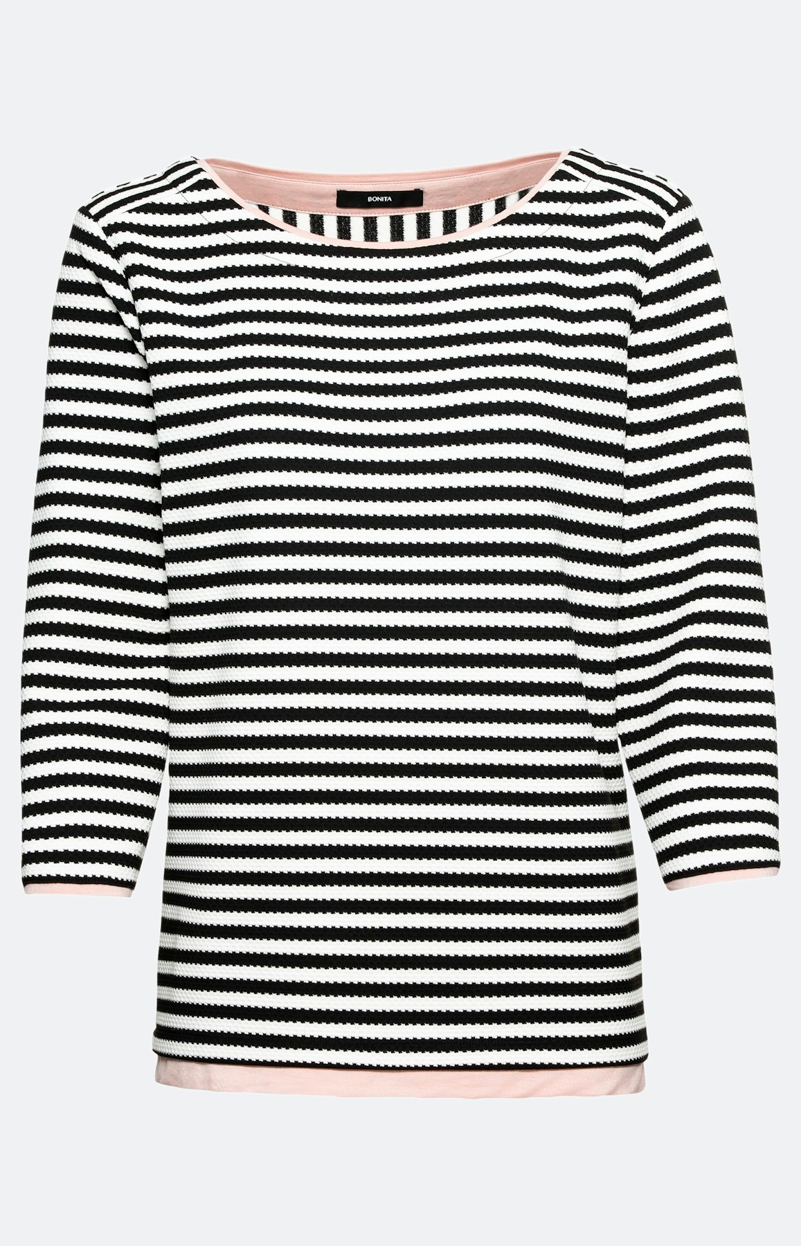 Sweatshirt mit U-Boot-Ausschnitt