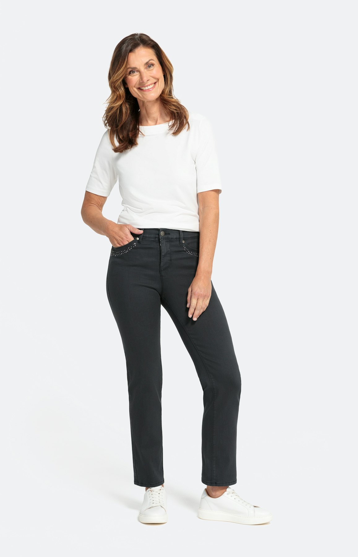 Jeans Doro 32inch dunkelgrau