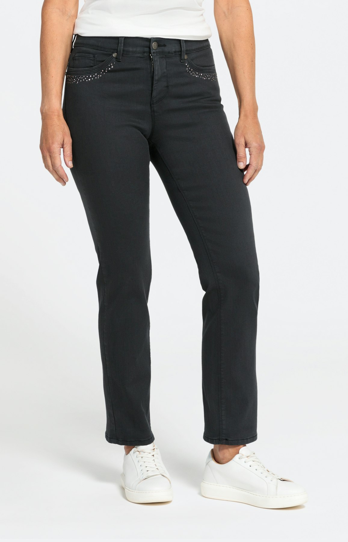 Jeans Dana 32inch donkergrijs