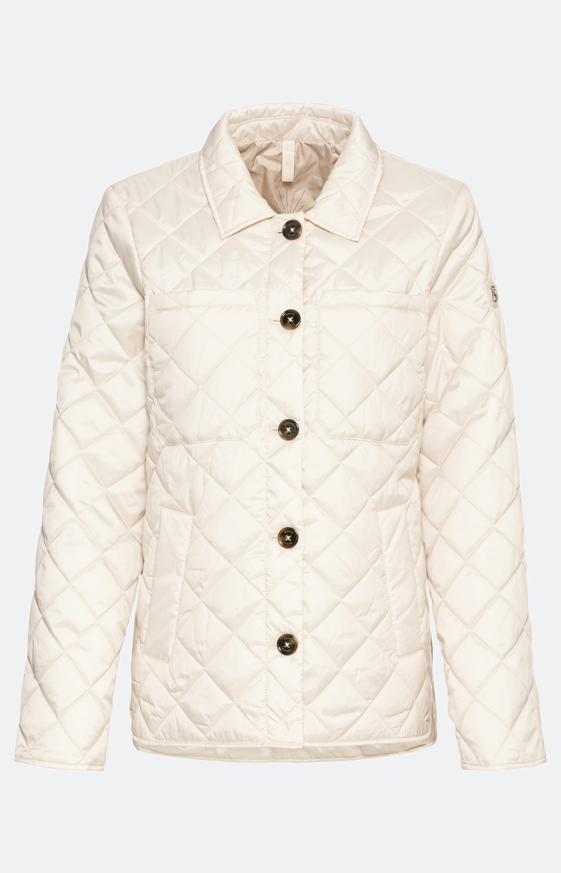 Leichte Steppjacke mit Knopfleiste