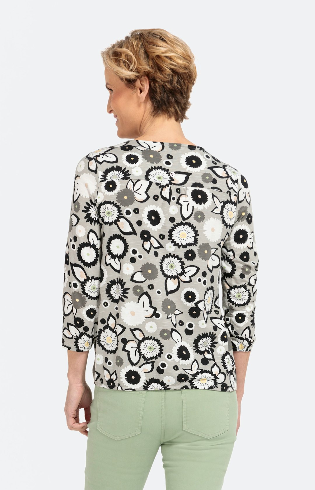 Shirt mit All Over-Print