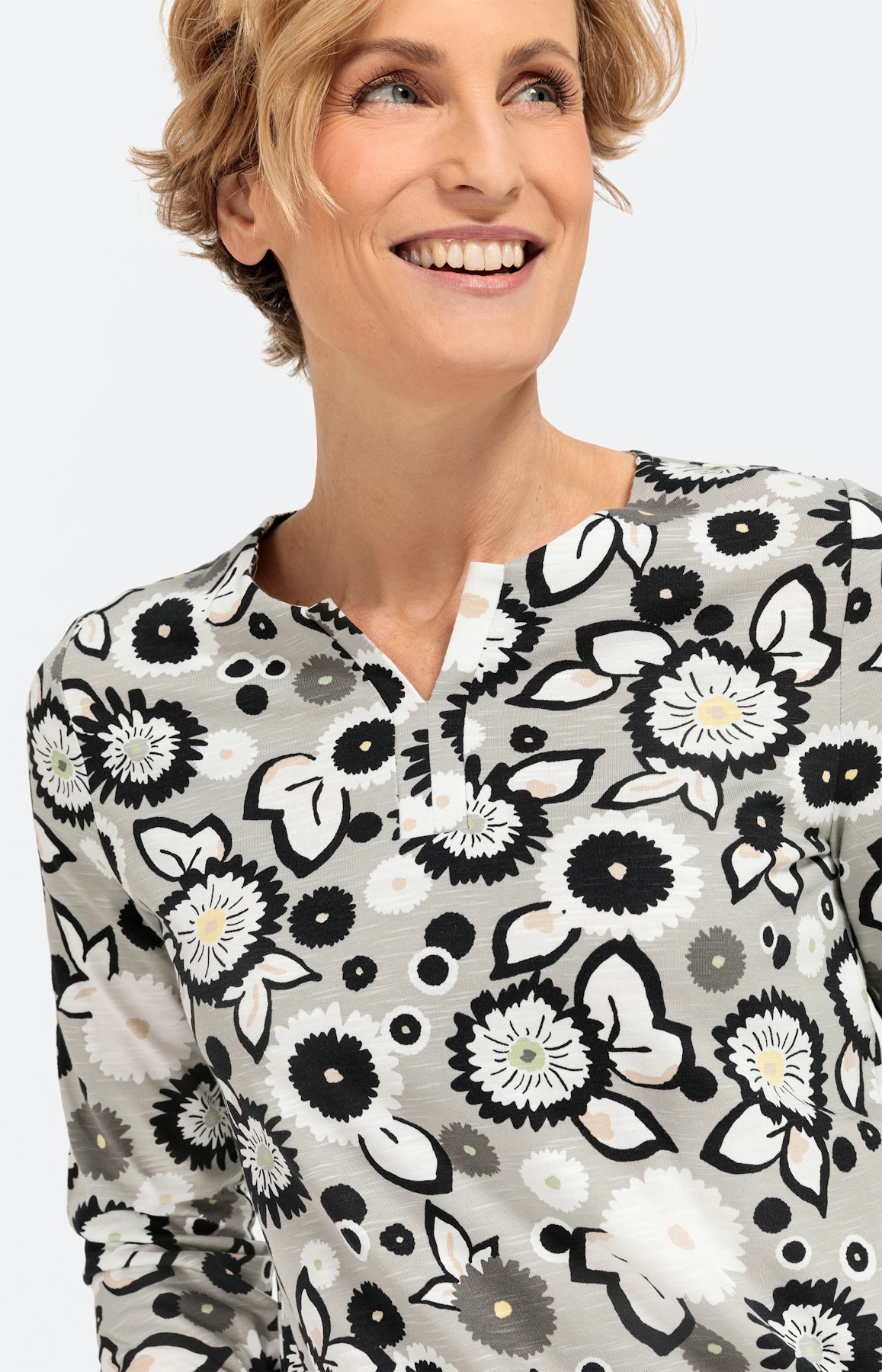 Shirt mit All Over-Print