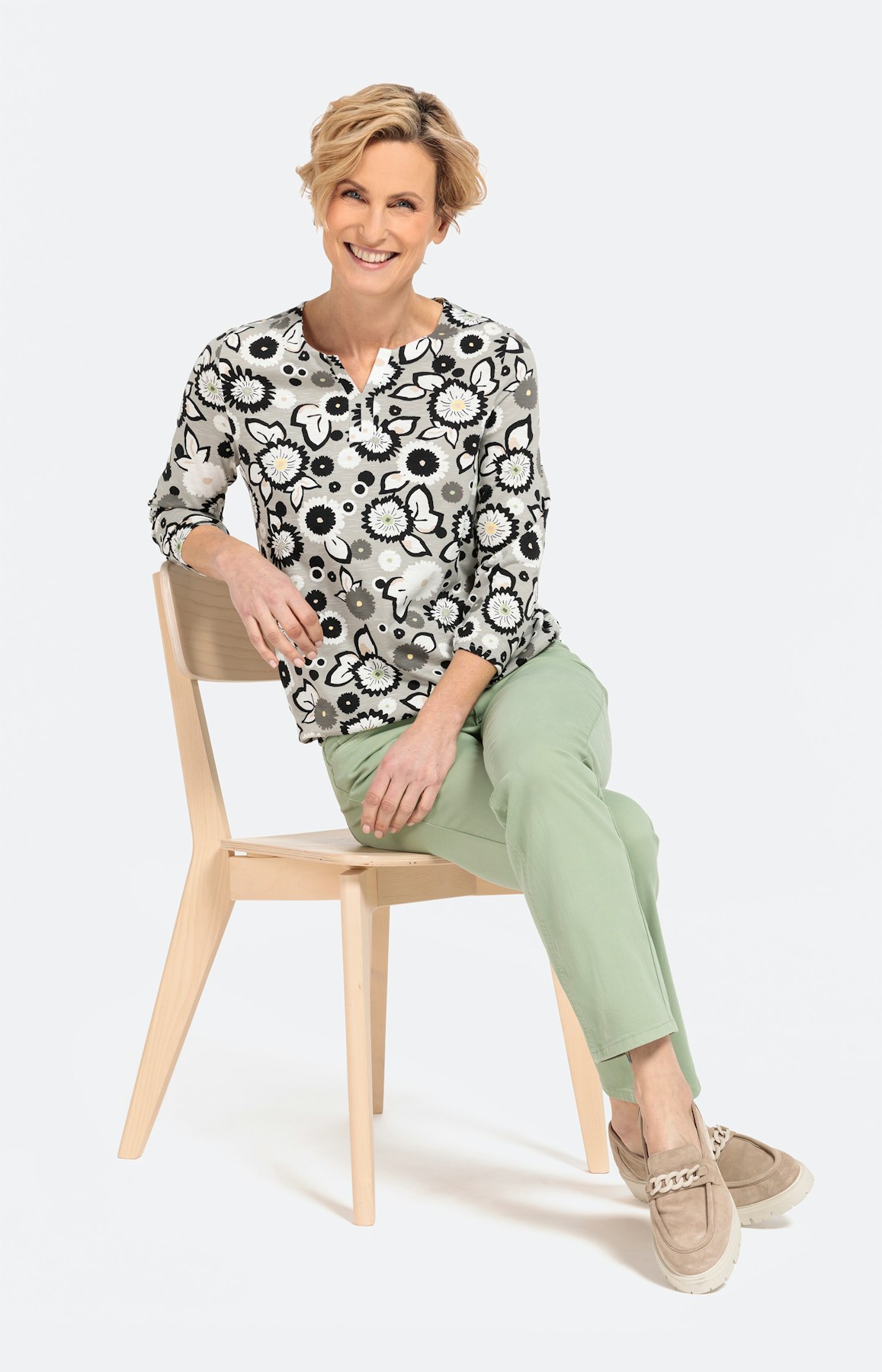 Shirt mit All Over-Print