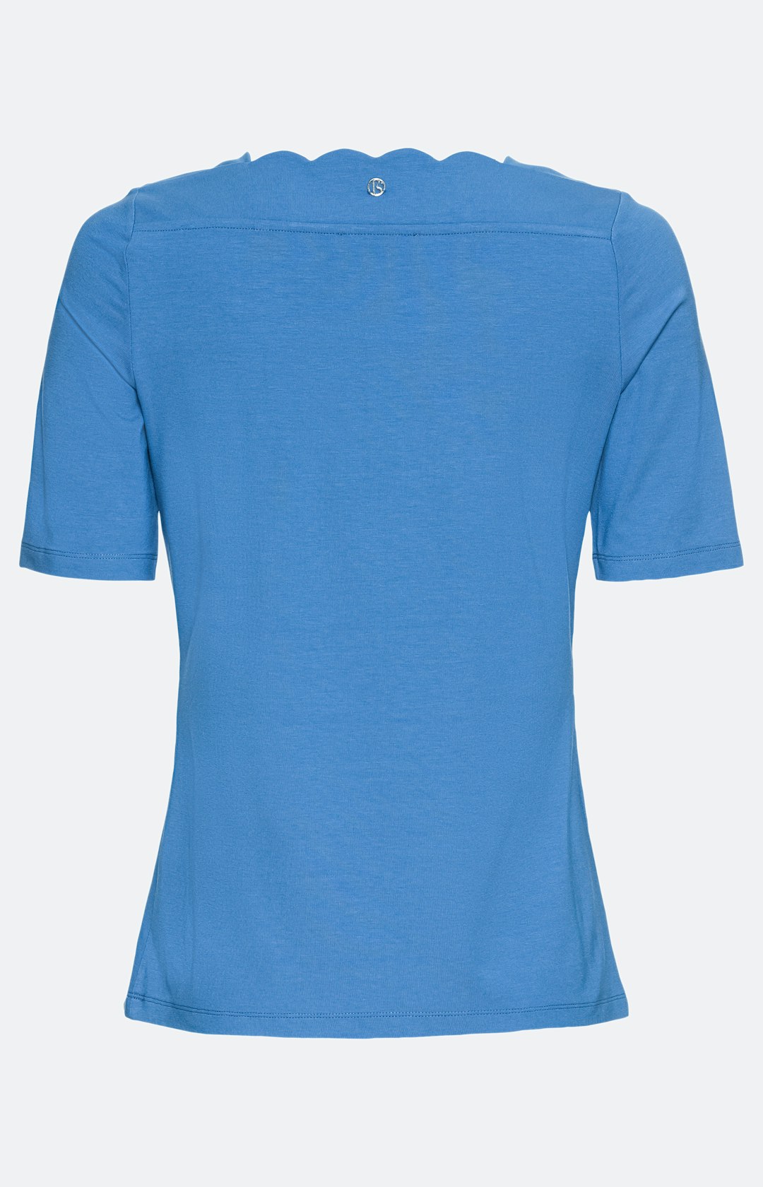 Halbarm-Shirt mit Trapez-Ausschnitt